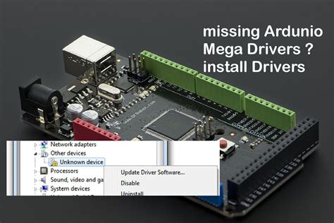 arduino mega 2560 driver